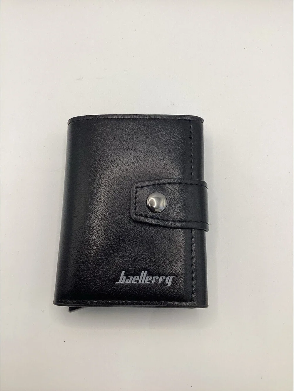 Men Leather Wallet ID Card Holder Purse Trifold Clutch Zipper Coin Money Purse